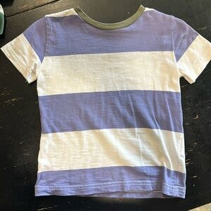 Mini Boden stripe shirt 2-3
